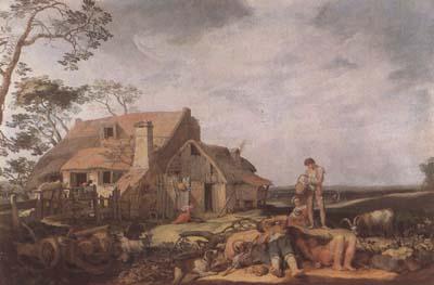 BLOEMAERT, Abraham Landscape with Peasants Resting (mk08) Norge oil painting art